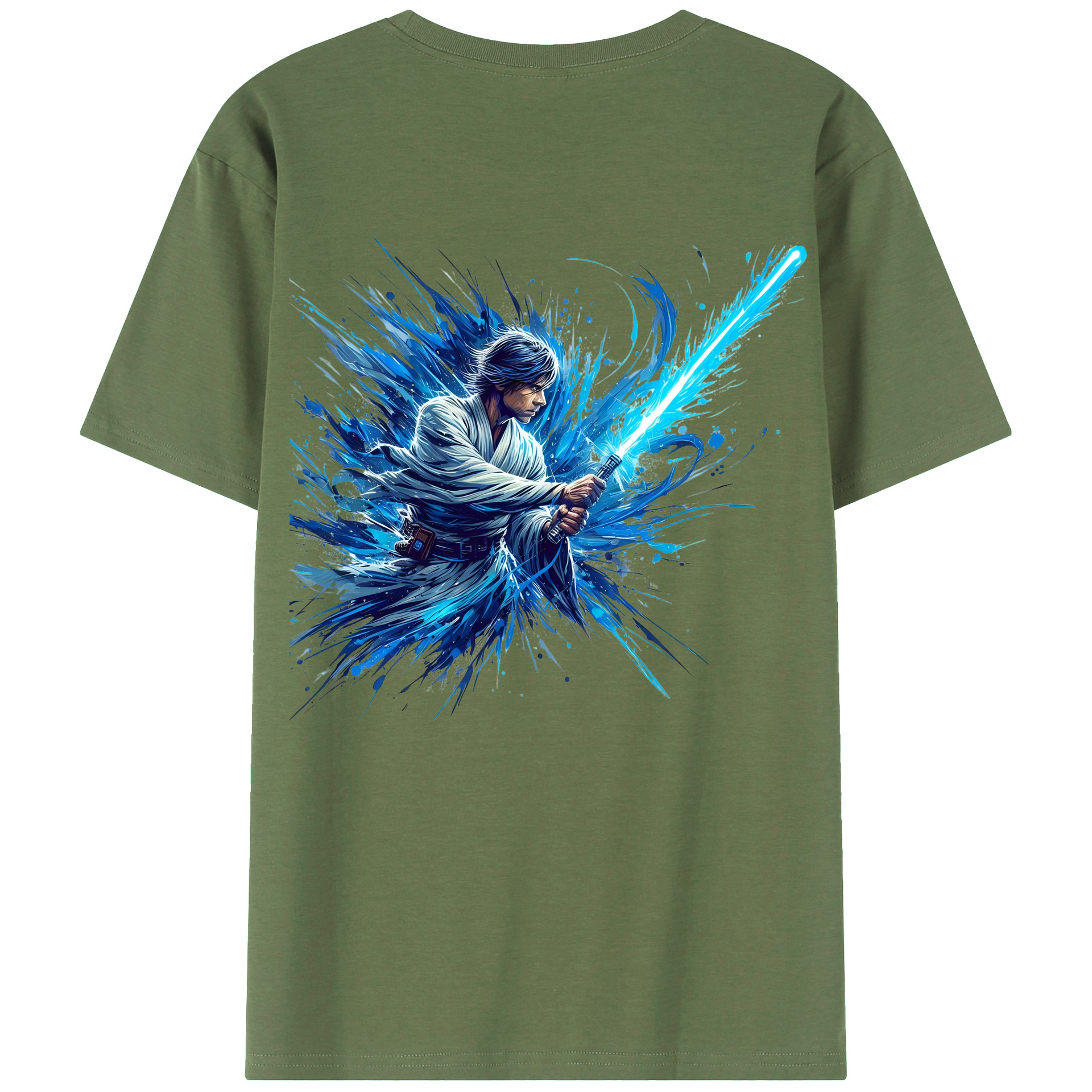 （画像用） スター・ウォーズ Star Wars 綿100％ メンズ半袖Tシャツ（バックプリント） 通気性
